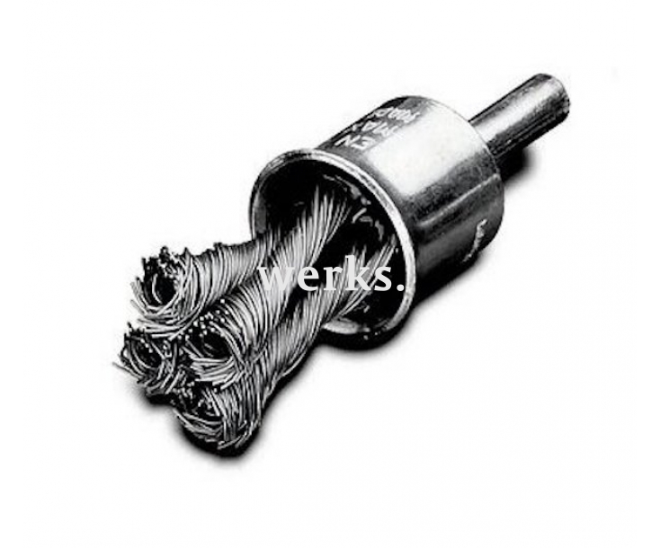 Щетка концевая жгутовая Ø19 мм Lessmann 452 278 GH в пластике