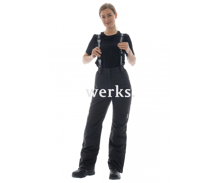 Зимний полукомбинезон женский Brodeks KW 405 черный (XXL)