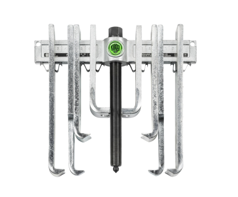 Набор съёмников с захватами различной длины, для мастерских и ремонта сельхозтехники KUKKO 200-U