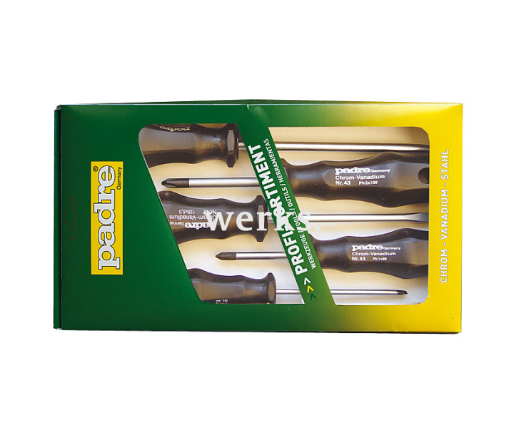 Набор отвёрток 5 шт. 60 Padre 6000000