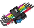 Набор Г-образных ключей TORX Wera 967/9 TX Multicolour HF 1 WE-024179