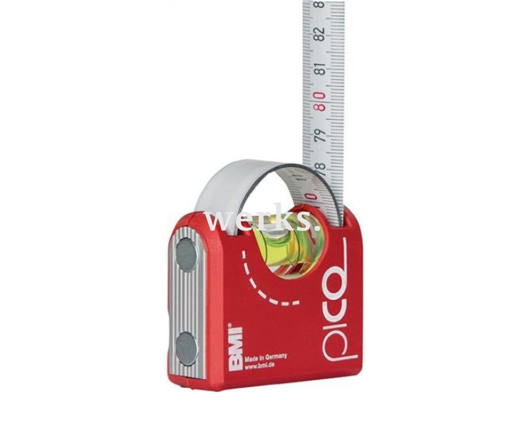 Рулетка измерительная с уровнем 1 м х 19 мм BMI PICO 42610041010M с магнитом