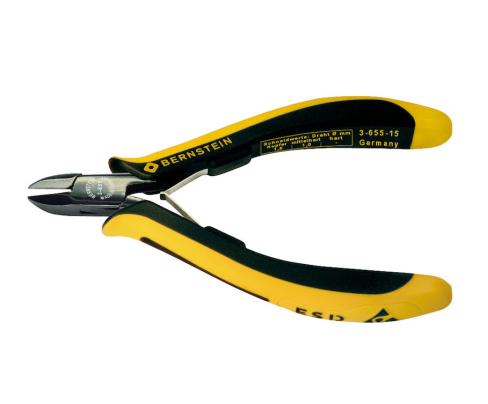 Бокорезы закругленные прецизионные EuroLine  антистатические Bernstein BS-3-655-15