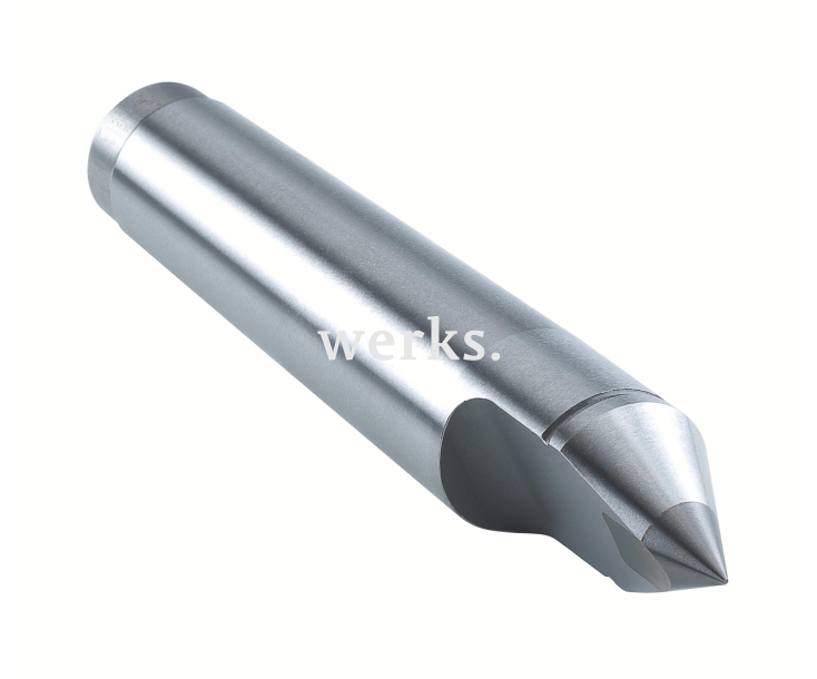 Цельный центр, крепление MK 4, DIN 806, полукруглая головка, шлифованные, твердосплавная пластина Röhm 026571