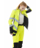 Женская сигнальная куртка Brodeks KS229 желтый/черный (S)