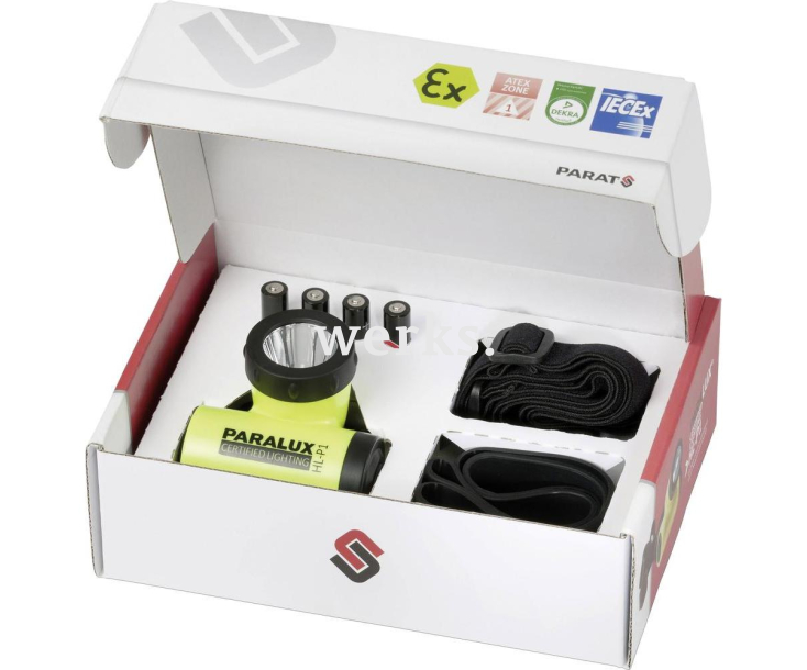 Фонарь светодиодный налобный PARALUX LED HL-P1 70 x 65 мм Parat PA-6911254158