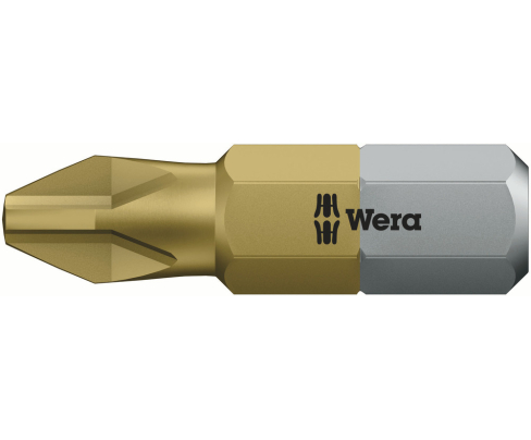 851/1 TiN крестовая насадка PH 2 х 25 Wera WE-480172