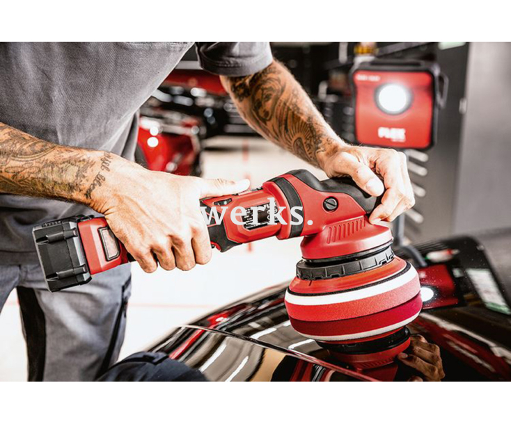 Аккумуляторная эксцентриковая полировальная машина 18 В XCE 8 125 18.0-EC C Flex 493872