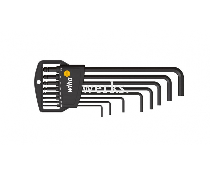 Набор шестигранных штифтовых ключей HEX Wiha Classic SB 369 HZ8 02939 дюймовый 8 предметов в блистере