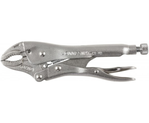 Клещи зажимные 180 мм с фиксацией, трубный захват 0-38 мм Jonnesway P32M07A