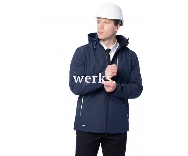 Летняя куртка-парка Brodeks KS213 синий (M)