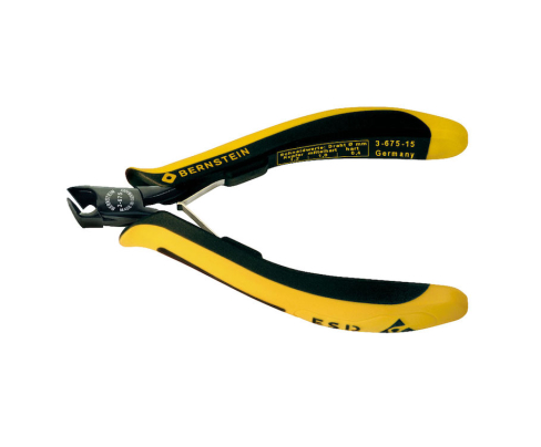 Кусачки прецизионные диагональные EUROline  антистатические Bernstein BS-3-675-15