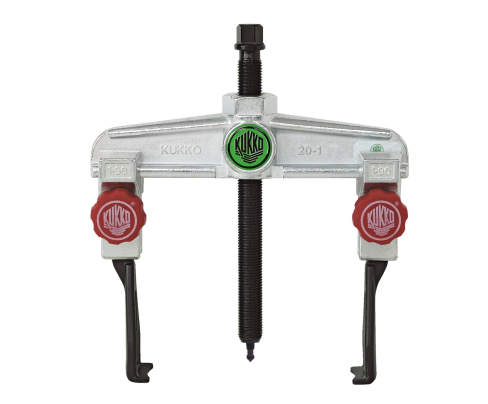 Универсальный двухзахватный съёмник с узкими, быстрорегулируемыми захватами KUKKO 20-1+S