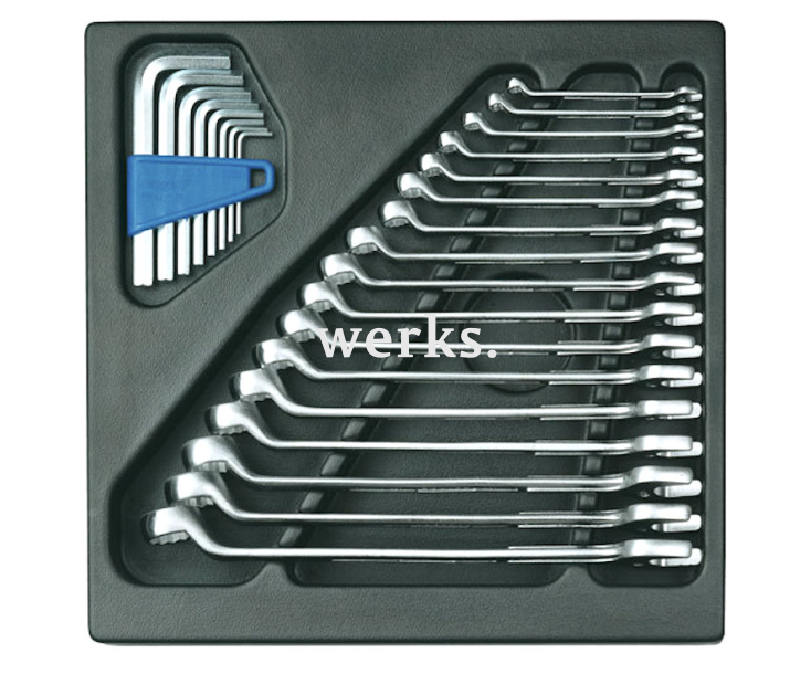 Ложемент для ключей пустой 1500 E-1B-7 L Gedore 5620330