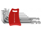 Набор длинных штифтовых ключей HEX PB Swiss Tools PB 212.DH-10 со сферической головкой 9 шт.