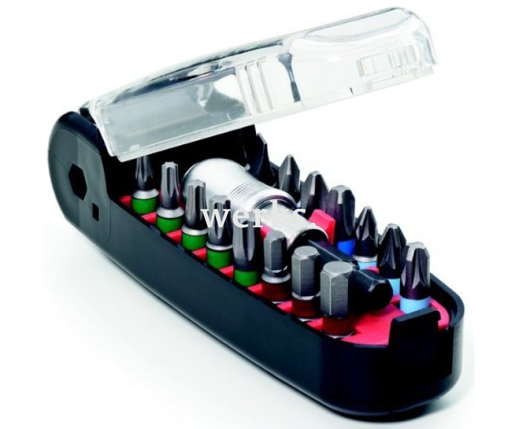 Набор с битами CroCo box Wiha 79792-03 35565, 17 предметов