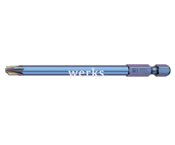 Бита Xeno PZ/SL PrecisionBits E6,3 с внешним шестигранником 1/4 PB Swiss Tools PB E6L.180 / 1 0.7 x 4