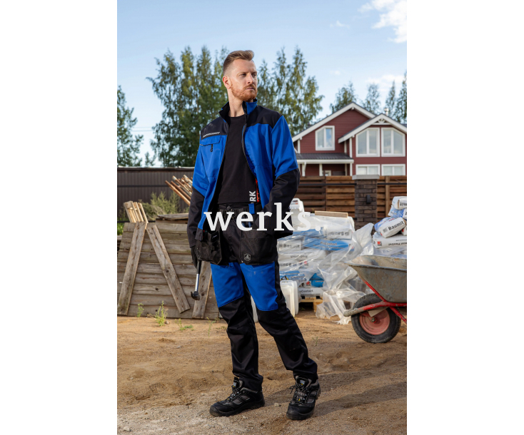 Брюки Brodeks KS334 синий/черный (70)