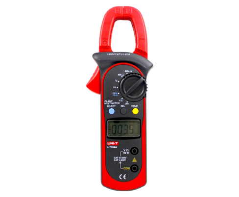 Клещи токоизмерительные UNI-T UT204A постоянного и переменного тока