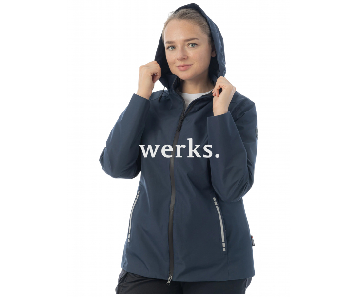 Женская летняя куртка-парка Brodeks KS 238 синий (XXXL)