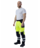 Сигнальные брюки Brodeks KS309 желтый/черный (52)