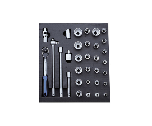 Набор торцевых головок с трещоткой Padre 231800000