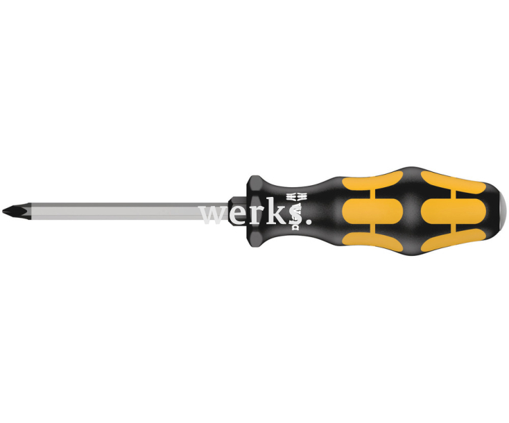 Отвертка Pozidriv Wera Kraftform 918 SPZ WE-017050 PZ 1 x 80 шестигранная крестовая