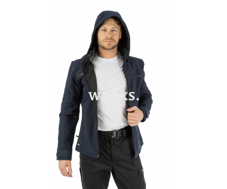 Куртка софтшелл Brodeks KS207 синий (XL)