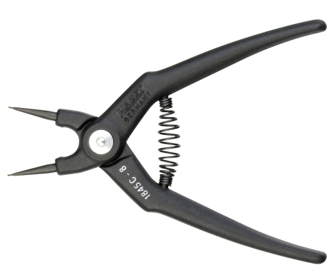 Щипцы для внутренних стопорных колец в отверстиях форма C 140 мм Hazet 1845C-8