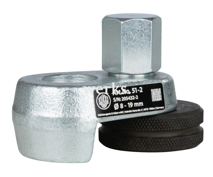 Шпильковёрт с захватом внутренними зубцами KUKKO 51-2