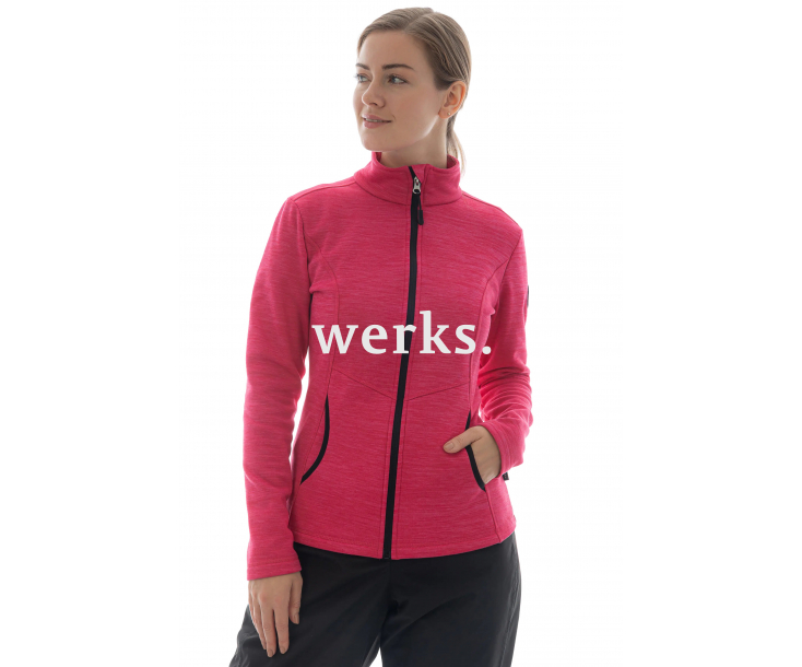 Женская толстовка флисовая Brodeks KS244 cation розовый (XXL)