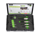 Набор экстракторов со свёрлами и направляющими втулками KUKKO 49-C