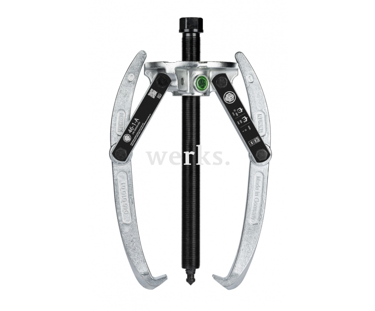 Универсальный двухзахватный съёмник с шарнирными захватами KUKKO 46-1-A