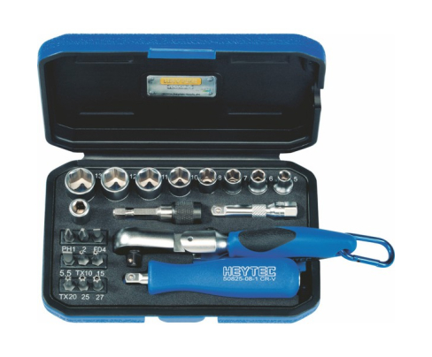Набор торцовых головок 1/4" 50829-3017 Heyco (HEYTEC) HE-50829301783 22 предмета