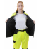 Женская сигнальная куртка Brodeks KS229 желтый/черный (XL)