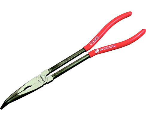 Длинногубцы сверхдлинные 280 мм изогнутые губки Orbis 17-280/2022