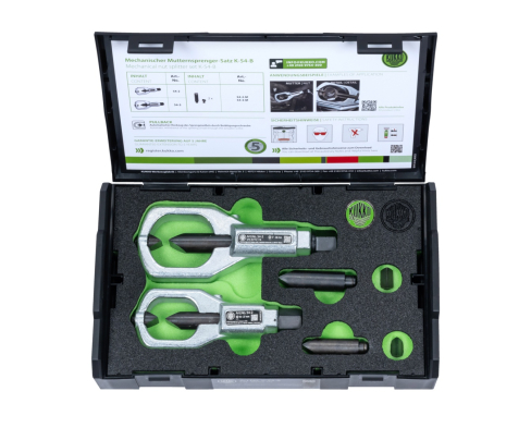 Набор механических гайкорезов KUKKO K-54-B