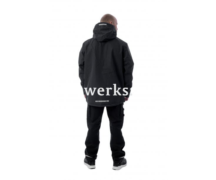 Летняя куртка-парка Brodeks KS213 черный (XXXL)