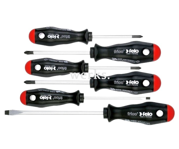 Набор отверток Felo frico SL PH PZ 6 предметов 50096317