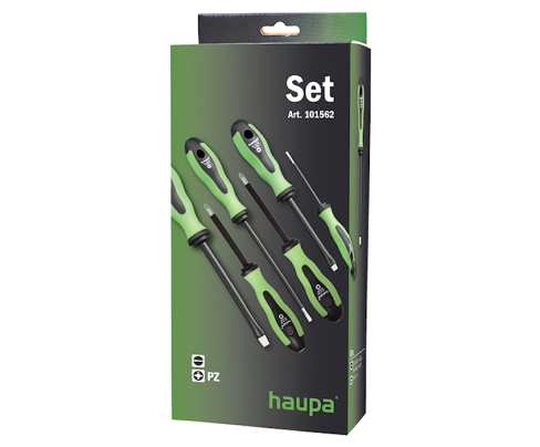 Набор отверток PZ SL 6 предметов Haupa 101562