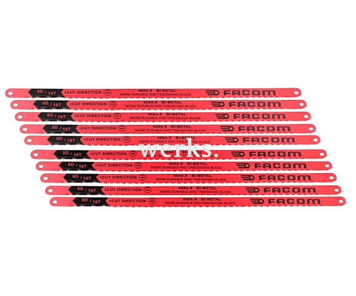 Полотно ножовочное 300 мм Facom 668A.10 10 шт.