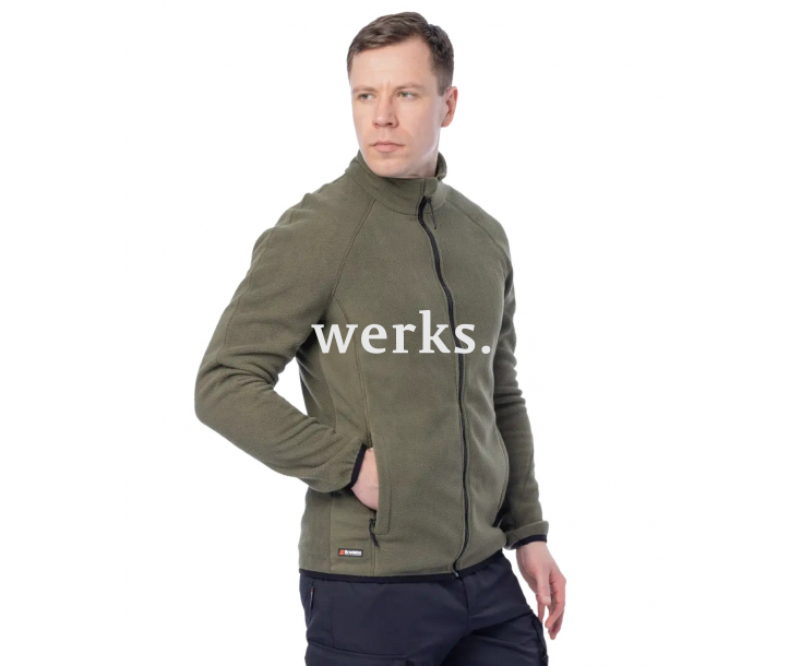 Толстовка флисовая Brodeks KS211 хаки (L)