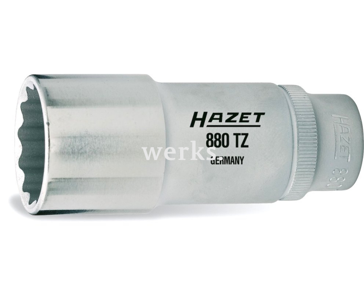 Торцовая головка длинная 12-гранная 19 мм 3/8" Hazet 880TZ-19