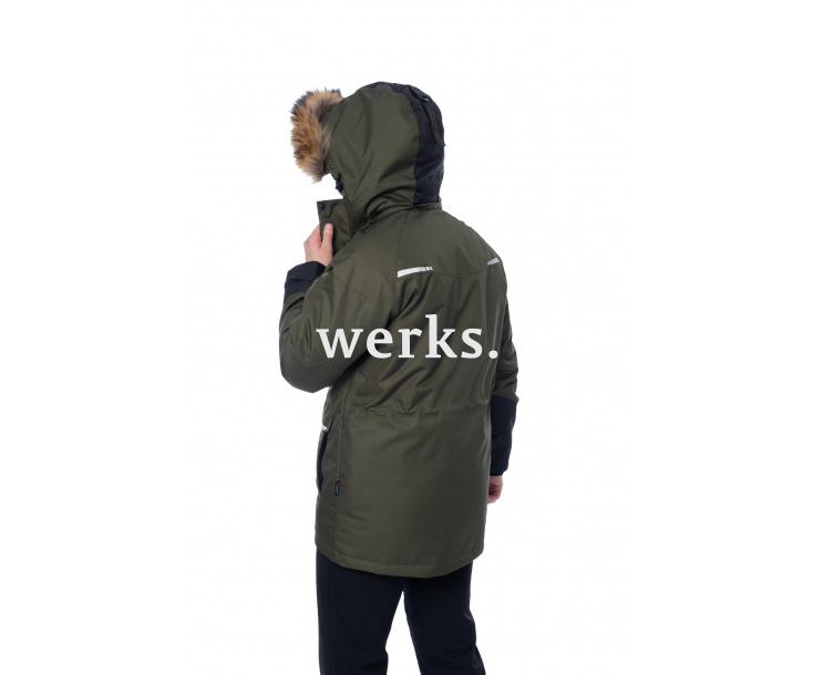 Зимняя куртка-парка Brodeks KW215 хаки (L)