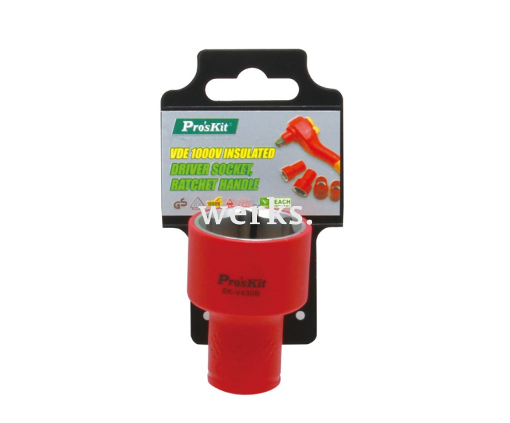 Торцовая головка изолированная 1/2" 30 мм Proskit SK-V430B