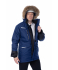 Зимняя куртка-парка Brodeks KW215 синий (XL)