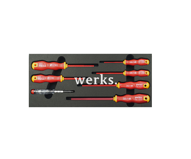 Набор отверток DVE в ложементе Padre 232000000