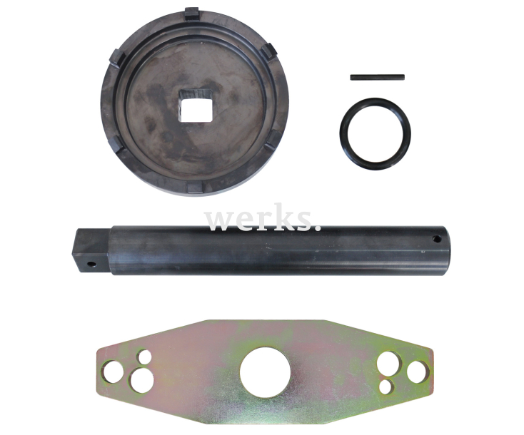 6-контактная головка для стопорной гайки (с удлинителем), оси ZF Gedore 3221385