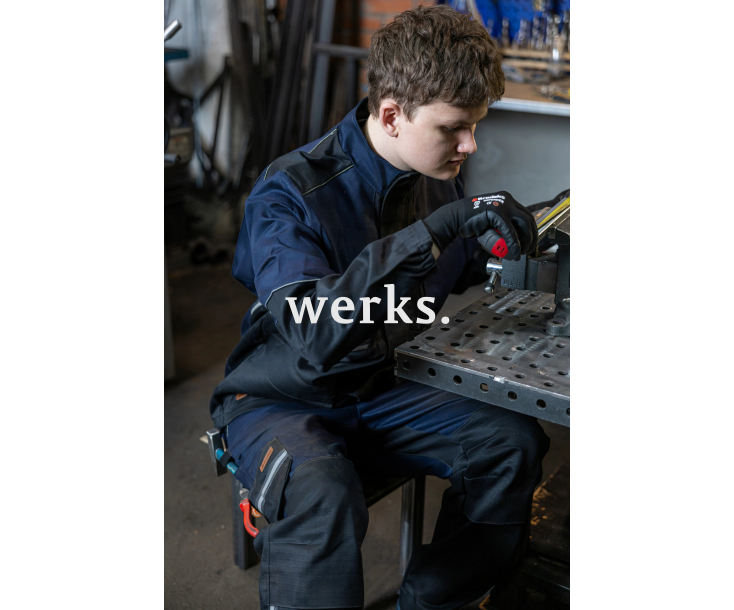 Куртка сварщика Brodeks FS28-01 т.синий/черный (XXL)