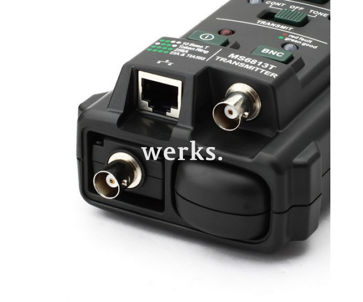 Тестер-трассоискатель кабельный Mastech MS6813 с генератором сигнала